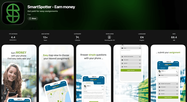 app of smartspotter