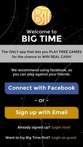 how to sign up on big time cash
