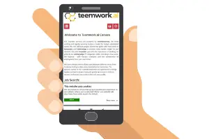 mobile site of teemwork