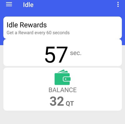predict idle rewards