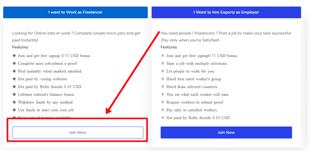 randomworkers registration