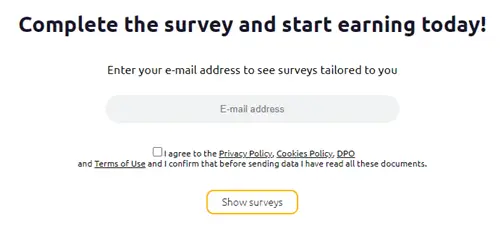 how to sign up on surveyo24