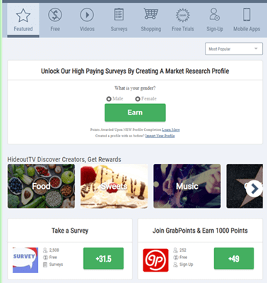 offerwalls on jillsclickcorner