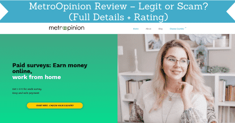MetroOpinion Review – Legit or Scam? (Full Details + Rating)