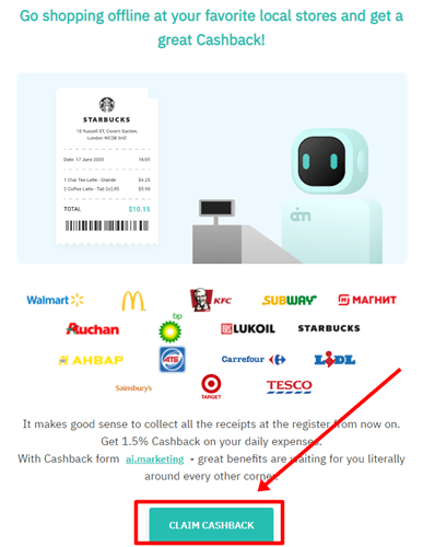 offline cashback offers of ai marketing