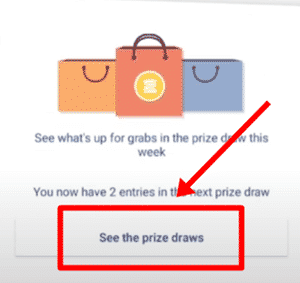 prize draw of shoppix