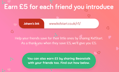 referral program of kidstart