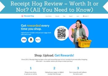 header for receipt hog review