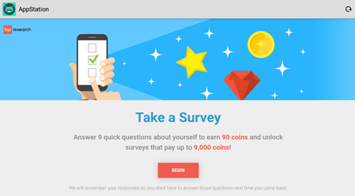 paid surveys on appstation