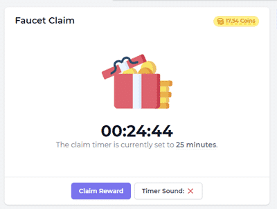 faucet crypto faucet claim