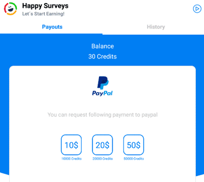 happy surveys payment options