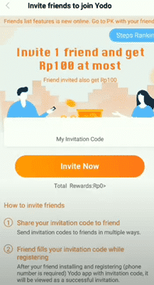 referral program of yodo