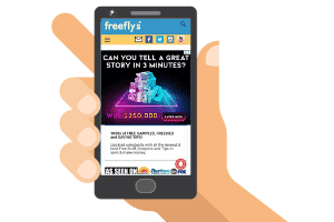 freeflys mobile site