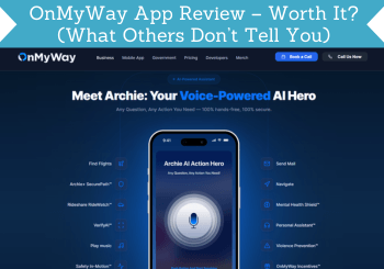 header for onmyway app review