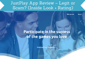 justplay app review header