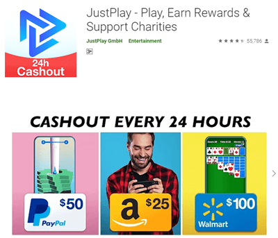 justplay app coin value