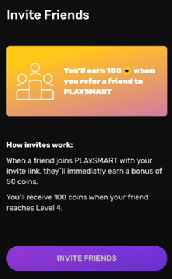 referral program of playsmart