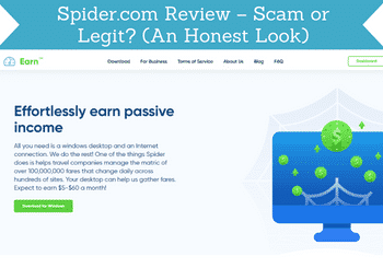 spider review header