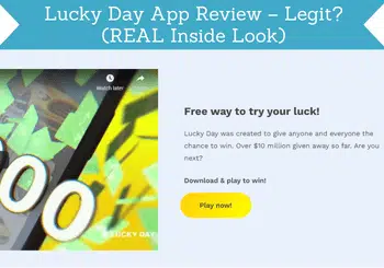 lucky day app review header