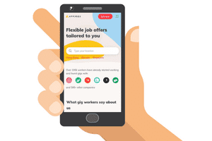 mobile site of appjobs