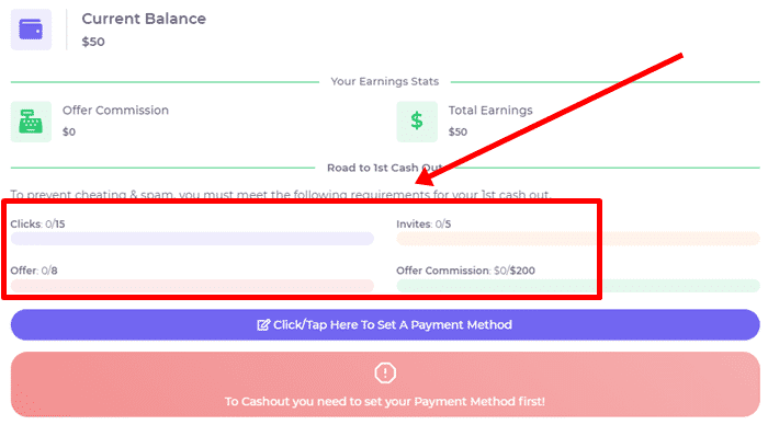 reward options of socialrebel