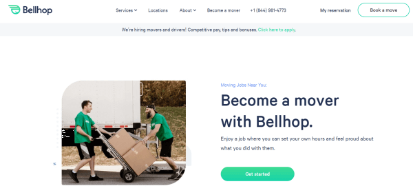 bellhop homepage