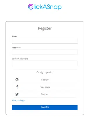 how to sign up on clickasnap
