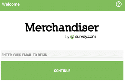 how to sign up on merchandiser