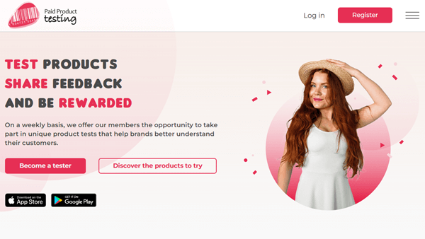 paid product testing