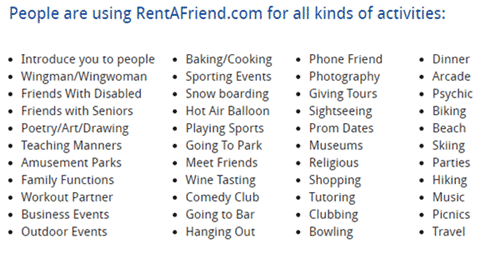 8 Rent A Friend ideas  online friends, how to make money, make money online