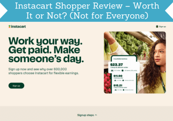 header for instacart shopper review