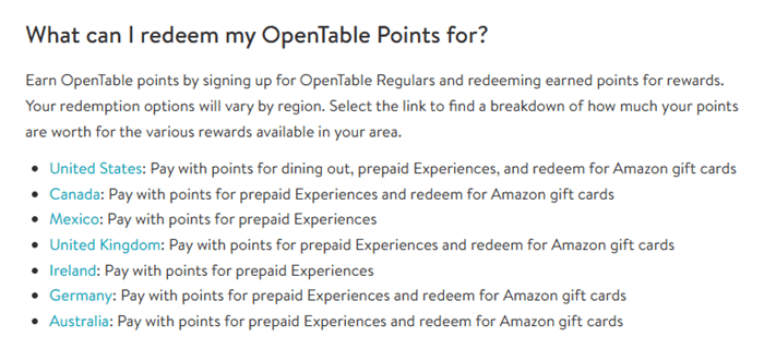 opentable payout
