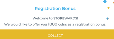 sign up bonus of storewards