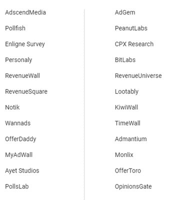 surveygpt offerwalls