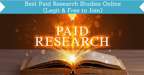 get paid for research studies online