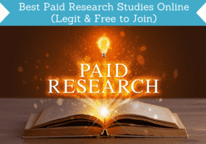 research studies online for money