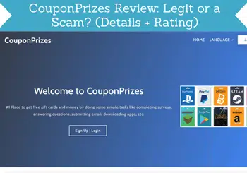 couponprizes review header
