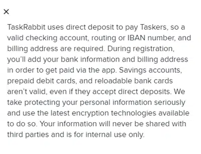 how to get paid on taskrabbit