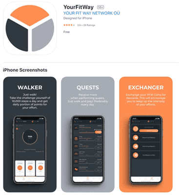 yourfitway app