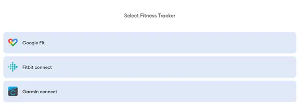 connecting fitness tracker to timifit