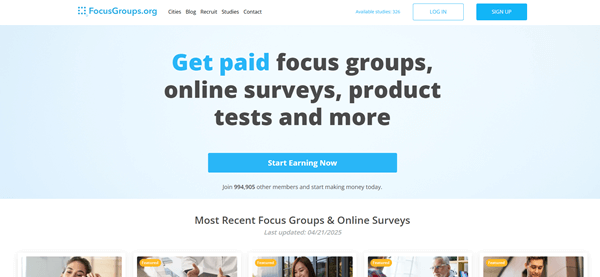 focusgroups org