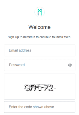 how to register on mimir quiz