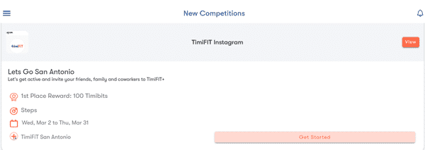 timifit competitions