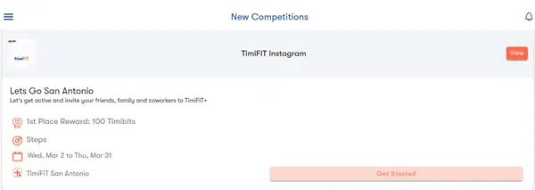 timifit competitions