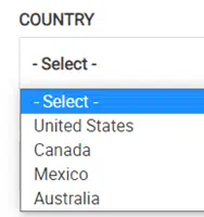 countries where gigspot is available