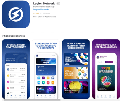 legion network app