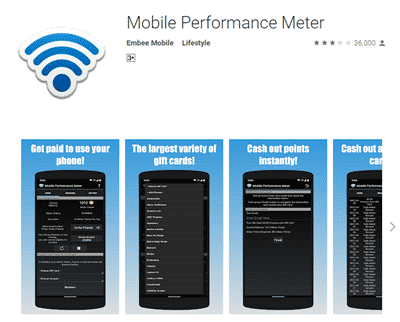 mobile performance meter app