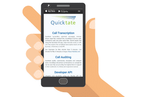 mobile site of quicktate