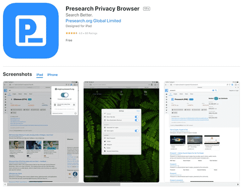 presearch app