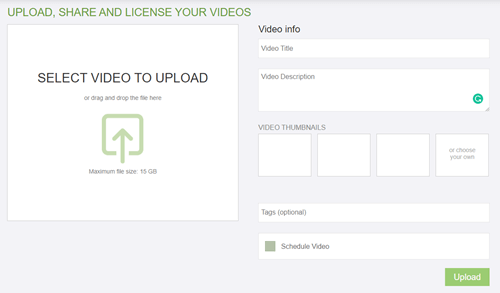 upload videos on rumble